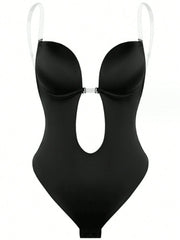 Chic Backles Bodysuit Black 