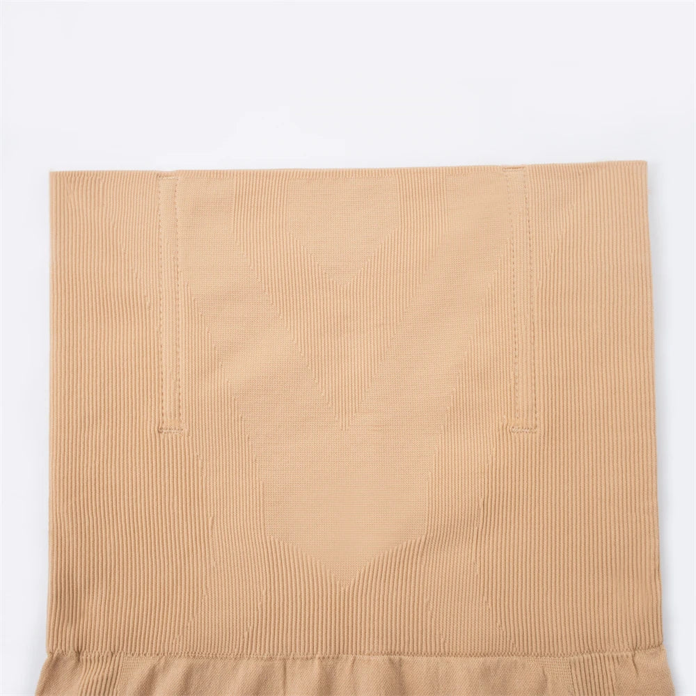 Beige ribbed fabric on a white background
