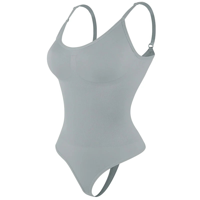 shapewear bodysuits in gray